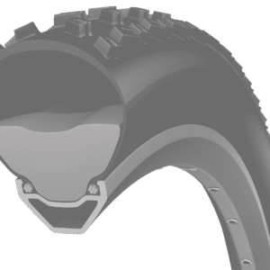 Lukas Bikes Cushcore Tubeless Insert Set Pro 27.5/29 2X Vložek 2X Ventilček