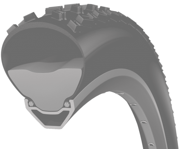 Lukas Bikes Cushcore Tubeless Insert Set Pro 27.5/29 2X Vložek 2X Ventilček